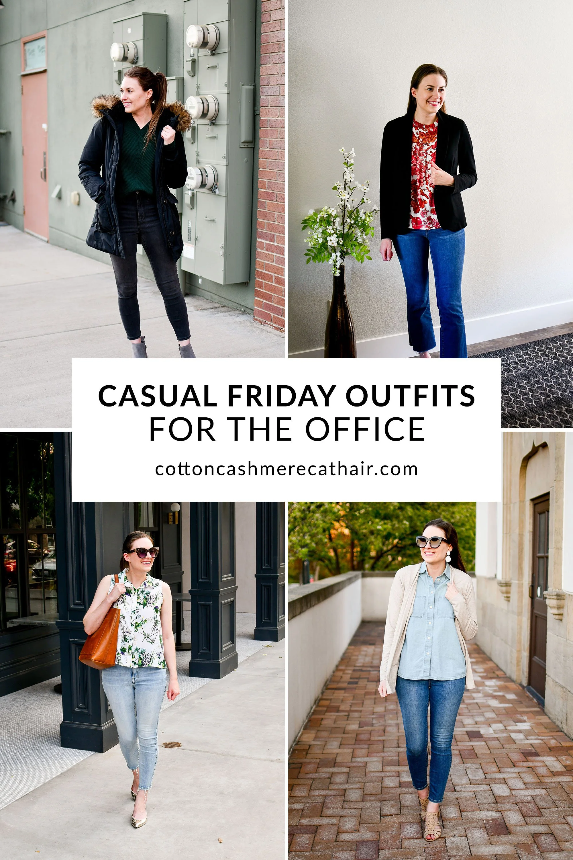 14 Casual Friday Outfits for the Office — free download